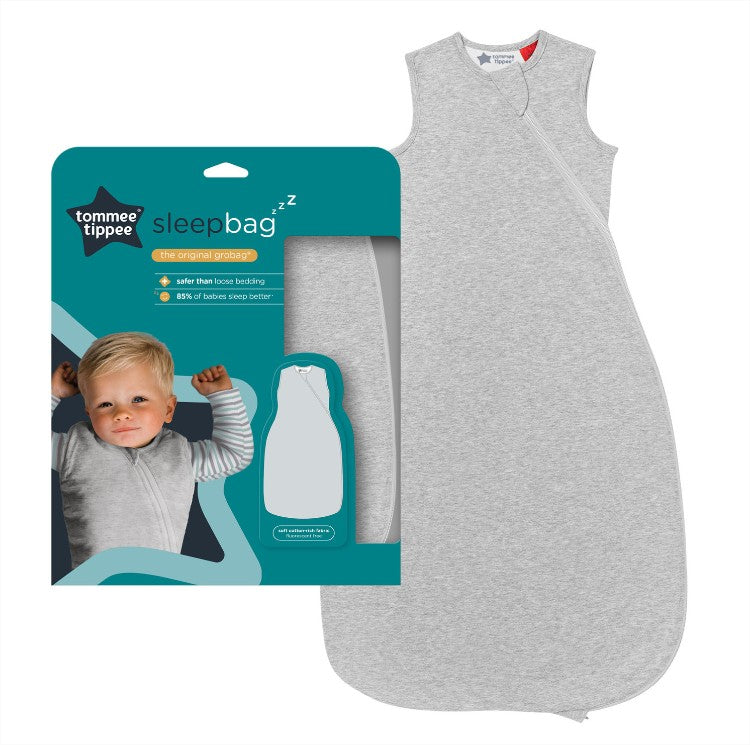 GroBag Спален чувал 0.2 тог (24-27°C) - Sky Gray Marl