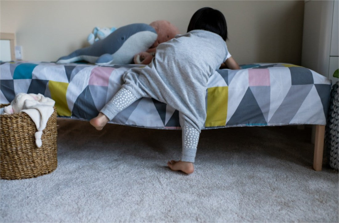 Grobag Steppee спален чувал с крачета 2.5 тог (16-20°С) - Sky Grey Marl